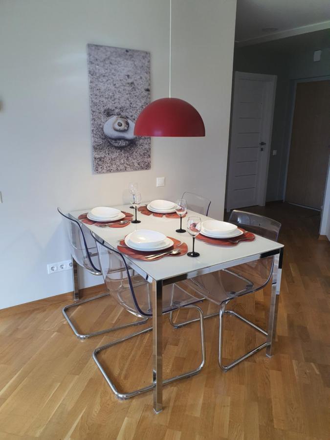 Juros Akmenelio Apartamentai Elija ซเวนตายิ ภายนอก รูปภาพ